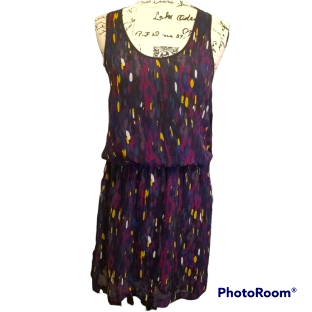 Anthropologie The Addison Story Sleeveless Printed Racerback Dress XS Boho - Picture 2 of 8